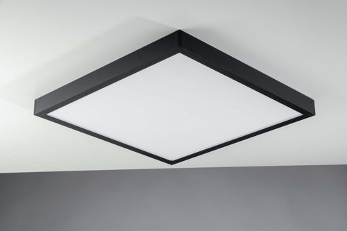 Struttura Nera Per Pannello 59,8X59,8X4,5Cm Illuminazione/Illuminazione per interni/Lampadari lampade a sospensione e plafoniere/Plafoniere da ufficio Led Mall Home - Napoli, Commerciovirtuoso.it
