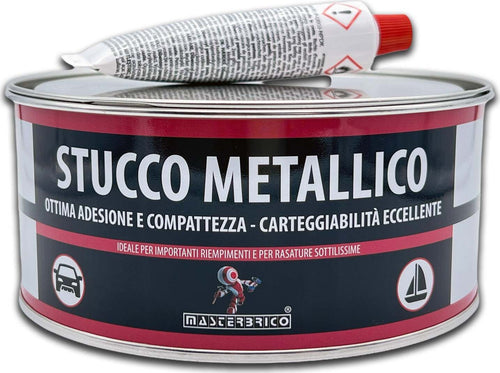Stucco-Metallico-Carrozzeria-Auto-Moto-Vespa-Bicomponente-con-Catalizzatore-750-ml-Sovraverniciabile