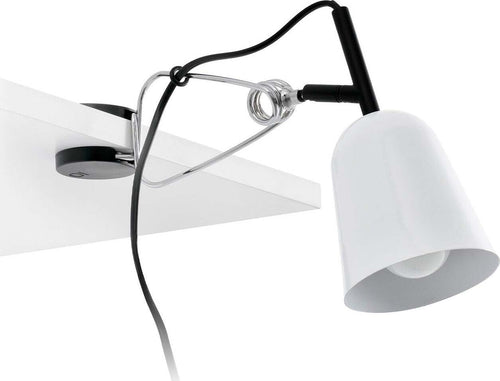 STUDIO Lampada clip bianca Illuminazione/Illuminazione per interni/Illuminazioni per pareti/Applique Led Mall Home - Napoli, Commerciovirtuoso.it