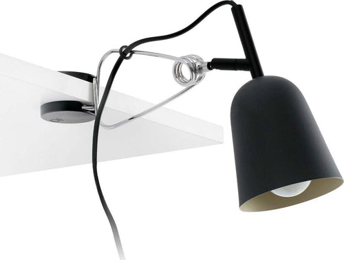STUDIO Lampada clip nera e crema Illuminazione/Illuminazione per interni/Illuminazioni per pareti/Applique Led Mall Home - Napoli, Commerciovirtuoso.it