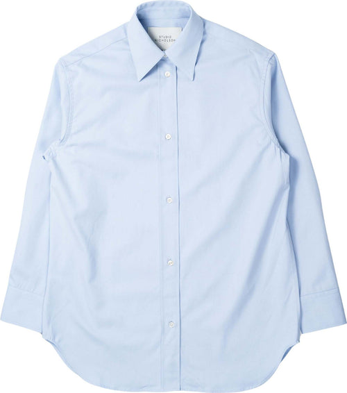 STUDIO-NICHOLSON-Camicia-over-con-logo-ricamato-in-cotone-da-donna