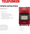 Stufa-A-Gas-Pieghevole,Infrarossi,Accensione-Piezoelettrica,Adatta-Per-GPL/Butano/Propano,A-15-Kg,Sistema-ODS