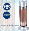 Stufa Elettrica Al Carbonio Infrarossi 900w Oscillante Calore Istantaneo Fai da te/Prodotti per la costruzione/Riscaldamento e raffreddamento/Sistemi mobili di climatizzazione/Riscaldamento/Stufe elettriche Trade Shop italia - Napoli, Commerciovirtuoso.it