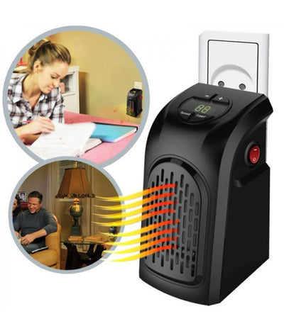 Stufa Elettrica Portatile A Basso Consumo 350w Gradi Regolabili Per Casa Ufficio