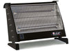 Stufa Elettrica Stufetta al Quarzo 2 Candele 1200W Nero o Bianco Italiana Sicar