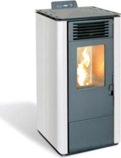 Stufa Pellet M12 Kw 10,1 Bianca Fai da te/Prodotti per la costruzione/Riscaldamento e raffreddamento/Impianti di riscaldamento centralizzato e accessori/Impianti di riscaldamento a pellet Non solo alimenti - Albano Laziale, Commerciovirtuoso.it