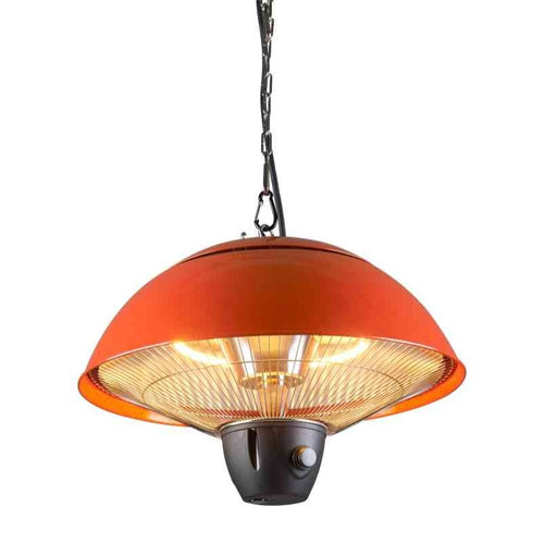Lampada radiante sospesa con telecomando stufa da tavoli per bar e ristoranti 1500 W