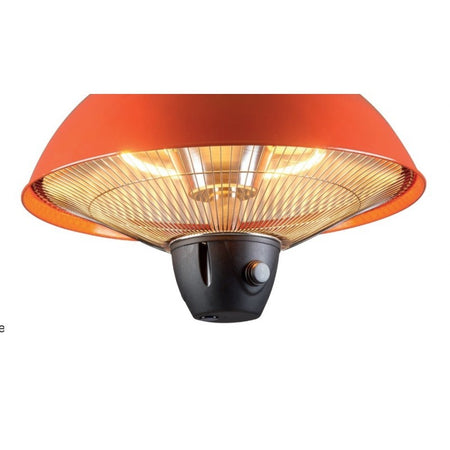 Lampada radiante sospesa con telecomando stufa da tavoli per bar e ristoranti 1500 W