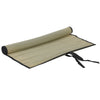 Stuoia da spiaggia e campeggio in paglia richiudibile con laccetto 180 x 60 cm