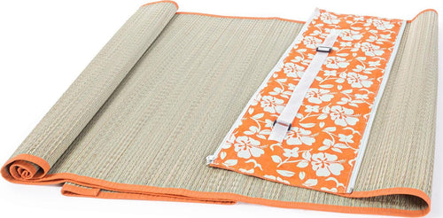 Stuoia Da Spiaggia E Campeggio In Paglia Richiudibile Con Zip 180 X 60 Cm Casa e cucina/Tessili per la casa/Biancheria da bagno/Asciugamani/Teli mare La Zappa - Altamura, Commerciovirtuoso.it