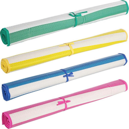 Stuoia Da Spiaggia E Campeggio In Polipropilene Richiudibile 180 X 70 Cm Casa e cucina/Tessili per la casa/Biancheria da bagno/Asciugamani/Teli mare La Zappa - Altamura, Commerciovirtuoso.it