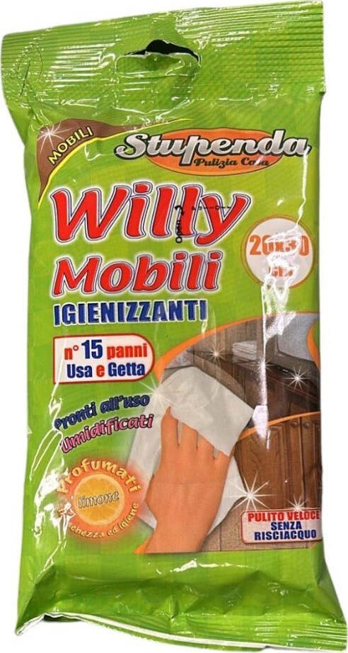 STUPENDA---PANNI-WILLY-IGIANIZZANTI-PER-MOBILI-20X30CM***