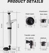 Sturalavandino Ad Aria Compressa Pistone Alta Pressione Scarico Lavandino Wc Casa, arredamento e bricolage > Bricolage e fai da te > Utensili Manuali Trade Shop italia - Napoli, Commerciovirtuoso.it