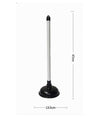 Sturalavandino In Gomma Plastica Scarico Pulizia Sbloccaggio Per Wc Lavello 10117