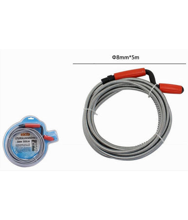 Sturalavandino Molla Sturatubi Scarichi Spirale Per Disintasare Tubi 5 Mt 59948