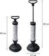 STURALAVANDINO SCARICHI E WC A POMPA MANUALE STURATUBI A PRESSIONE DRAIN BUSTER Fai da te/Tubature grezze/Attrezzature per pozzi neri/Stantuffi Trade Shop italia - Napoli, Commerciovirtuoso.it