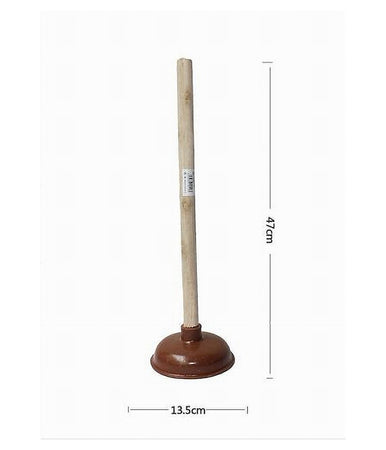 Sturalavandino Stura Lavandini A Ventosa Per Wc 13.5cm Con Manico In Legno 10116
