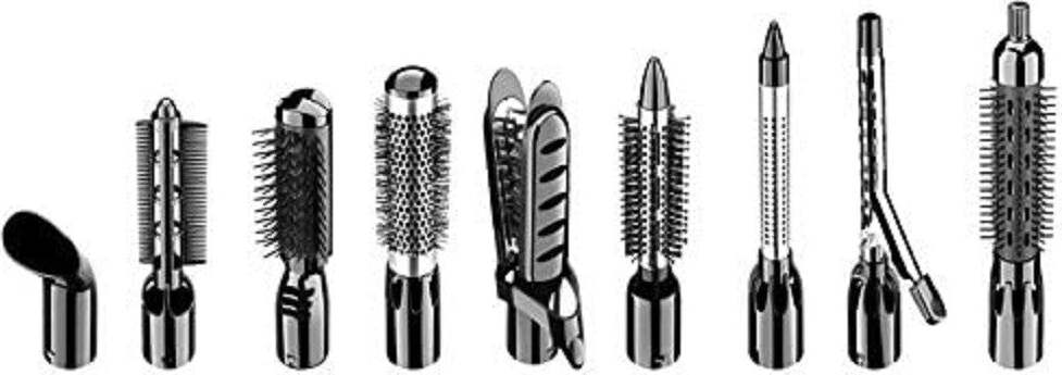 Styler Ad Aria Calda Professionale 10 In 1 1000w Spazzola Elettrica Phon Gm-4835 Salute e Bellezza > Cura dei Capelli > Spazzole per capelli Trade Shop italia - Napoli, Commerciovirtuoso.it
