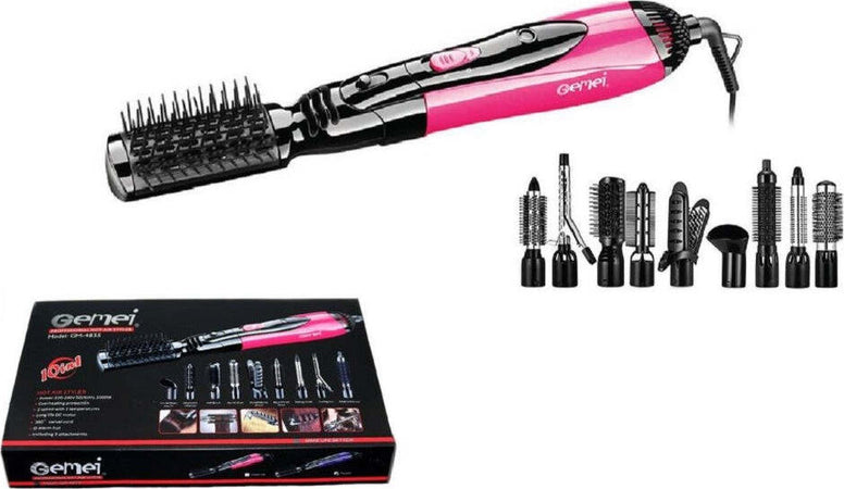 Styler Ad Aria Calda Professionale 10 In 1 1000w Spazzola Elettrica Phon Gm-4835 Salute e Bellezza > Cura dei Capelli > Spazzole per capelli Trade Shop italia - Napoli, Commerciovirtuoso.it
