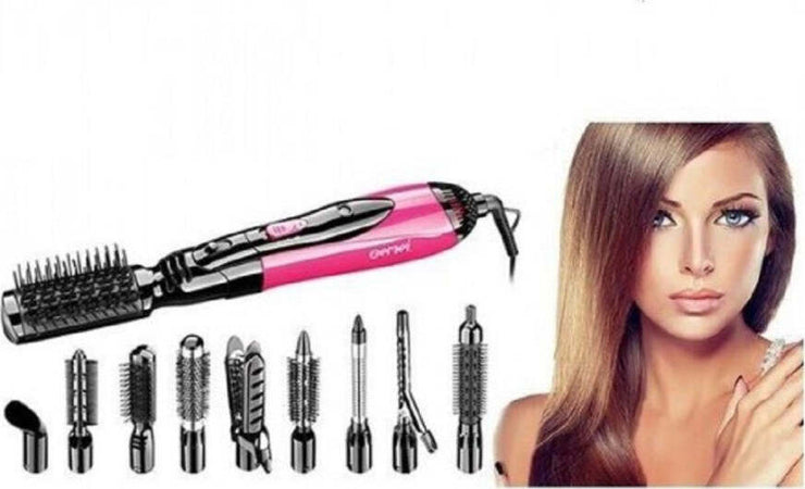 Styler-Ad-Aria-Calda-Professionale-10-In-1-1000w-Spazzola-Elettrica-Phon-Gm-4835