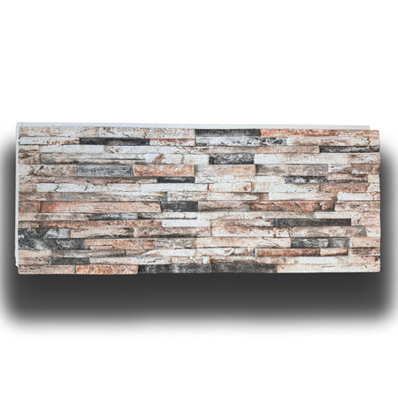 CAPPOTTO esterno - interno isolante in STYROFOAM 3D spess. 3,5cm (120x50cm) con resine e malta Pietre orizzontali