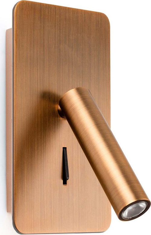 SUAU Lampada da parete bronzo Illuminazione/Illuminazione per interni/Illuminazioni per pareti/Applique Led Mall Home - Napoli, Commerciovirtuoso.it