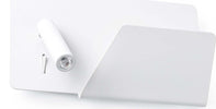 SUAU USB Lampada da parete bianca con lettore destra Illuminazione/Illuminazione per interni/Illuminazioni per pareti/Applique Led Mall Home - Napoli, Commerciovirtuoso.it