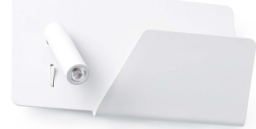 SUAU USB Lampada da parete bianca con lettore destra Illuminazione/Illuminazione per interni/Illuminazioni per pareti/Applique Led Mall Home - Napoli, Commerciovirtuoso.it