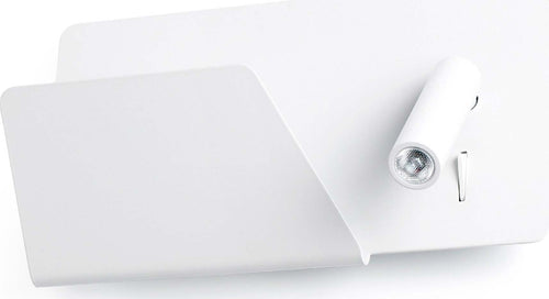 SUAU USB Lampada da parete bianca con lettore sinistra Illuminazione/Illuminazione per interni/Illuminazioni per pareti/Applique Led Mall Home - Napoli, Commerciovirtuoso.it