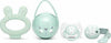 Suavinex 306629 Set Ciuccio Tettina Simmetrica In Silicone Per Neonati 0-6 Mesi, Catenella Portasucchietto In Tessuto, Portaciuccio, Massaggiagengive, Verde Prima infanzia/Regali per neonati/Set da regalo La Casa Del Bebè - Napoli, Commerciovirtuoso.it