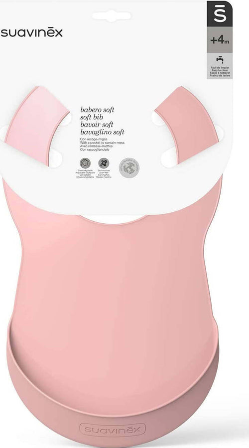 SUAVINEX Bavaglino in Silicone Impermeabile per Bambini Con Raccogli Briciole dai 4 Mesi Bavaglino Sanitaria Gioia del Bimbo - Villa San Giovanni, Commerciovirtuoso.it