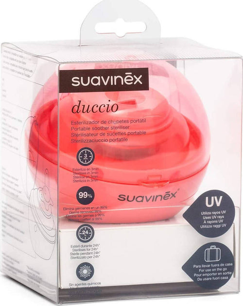 Suavinex Duccio Sterilizzatore Portatile per Succhietti a Luce Uv Con Usb O Con Batterie Sterilizza in 3 Minuti Uccide Il 99% Dei Germi Tre Colori Verde Rosa Azzurro Prima infanzia/Allattamento e pappa/Allattamento con biberon/Sterilizzatori Sanitaria Gioia del Bimbo - Villa San Giovanni, Commerciovirtuoso.it
