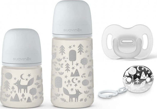 Suavinex Set Nascita Sx Pro, 0-6 Mesi 1 Biberon Da 150 Ml + 1 Biberon Da 270 Ml + 1 Succhietto Smoothie Sx Pro + 1 Catenella Porta Succhietto Multicolore, 4 Prodotti Prima infanzia/Regali per neonati/Set da regalo La Casa Del Bebè - Napoli, Commerciovirtuoso.it