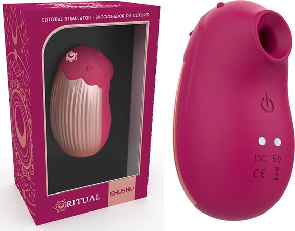 Succhia Clitoride e Vibratore per Lei Rithual Shushu New Generation Clitorial Cerise Salute e cura della persona/Erotismo e contraccezione/Sex toys/Vibratori/Vibratori classici Kondorama - Martinsicuro, Commerciovirtuoso.it