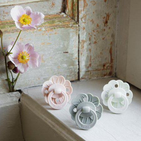 Succhietto-Elodie-Details-Binky-Bloom-Silicone-Rosa-Cipria