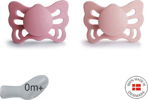 Succhietto-Frigg-Anatomico-Silicone-2-in-1-Butterfly-0-6-mesi---Vari-Colori
