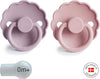 Succhietto-Frigg-B-Silicone-2-in-1-Daisy-Baby-Pink-e-S.-Lilac-Varie-Misure