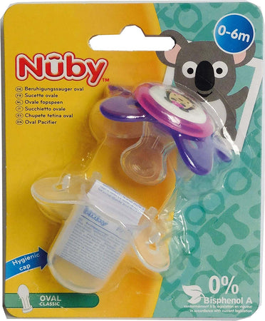 Succhietto Nuby da 0 a 6 mesi colore assortito ID5857SFS Prima infanzia/Succhietti e massaggiagengive/Succhietti Scontolo.net - Potenza, Commerciovirtuoso.it