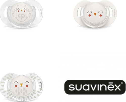 Succhietto-Suavinex-Bonhomia-Silicone-SX-PRO-Bianco---Varie-Misure