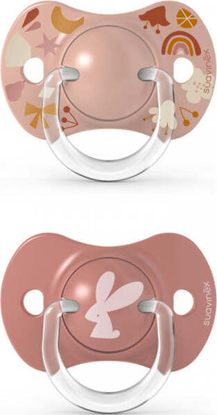 Succhietto-Suavinex-Forest-Silicone-SX-PRO-Rosa-2-pz-0---6-Mesi