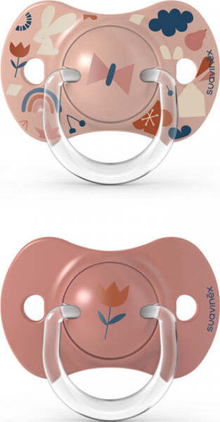 Succhietto-Suavinex-Forest-Silicone-SX-PRO-Rosa-2-pz-6--18-mesi