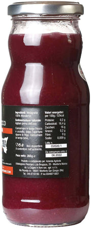 Succo di melograno Wonderful 100% Siciliano 6x 350 ml Prodotto Artigianalmente Il Melograno Peloritano