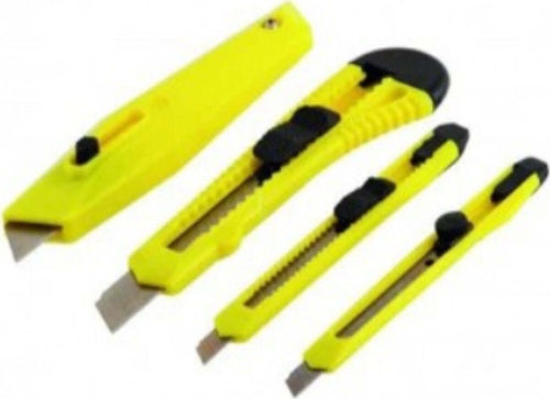 SUKI---4-PEZZI---SET-4-TAGLIERINI-DI-DIVERSE-MISURE-CON-CORPO-IN-PLASTICA---COLORE-GIALLO-E-NERO
