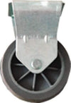 SUKI---RUOTA-CON-PIASTRA-FISSA-DA-SOTTOPIANO---75MM-ZINCATA---COLORE-GRIGIO