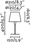 SUMBA S Mini lampada da tavolo nera/ratan Illuminazione/Illuminazione per interni/Lampade/Lampade da tavolo e abat-jour Led Mall Home - Napoli, Commerciovirtuoso.it