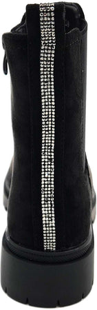 Summer - Stivaletti in camoscio donna con strass