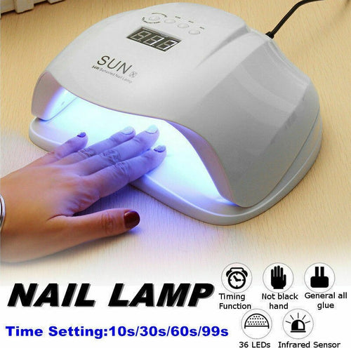 SUN X LAMPADA FORNETTO LED UV 54W MANICURE TIMER RICOSTRUZIONE UNGHIE NAIL ART Bellezza/Manicure e pedicure/Decorazioni per unghie/Strumenti/Asciuga unghie e lampade UV Zencoccostore - Formia, Commerciovirtuoso.it