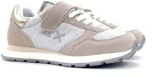SUN68 Bambina Ally Glitter Bianco Kids