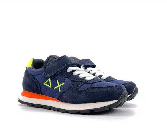 SUN68 Sneaker bambino BOY'S TOM FLUO (KID) Navy blue