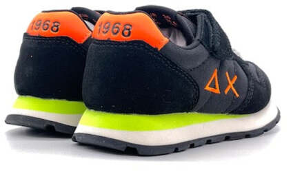 SUN68 Sneaker bambino BOY'S TOM FLUO (KID) Nero